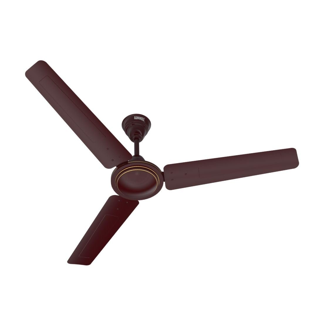 1 Shakti Home EcoSpin 48 1200 mm Ceiling Fan for Living Room , Home & Office | Energy Efficient Fan | High Speed | BEE Star Rated | 2 Years Warranty | Rich Brown Color | - Image 1