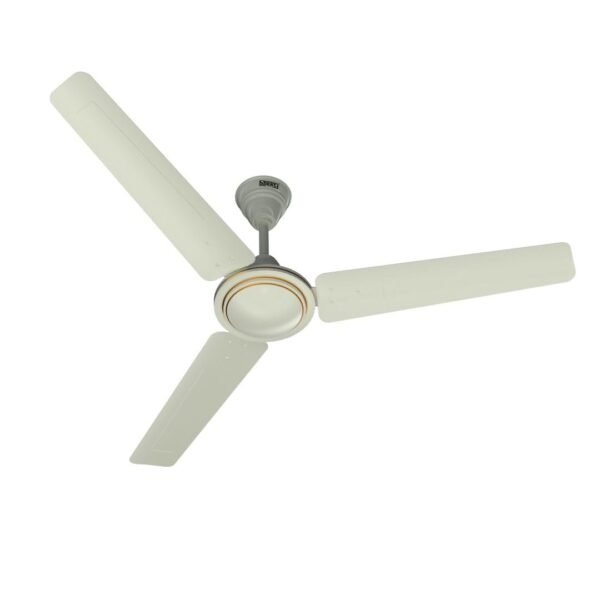 Shakti Home EcoSpin 48 1200 mm Ceiling Fan for Living Room , Home & Office | Energy Efficient Fan | High Speed | BEE Star Rated | 2 Years Warranty | Silk Ivory Color |