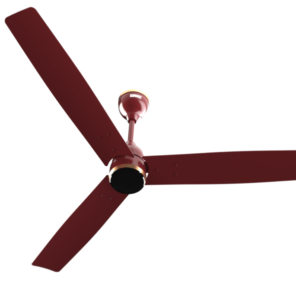 EcoVia BLDC Ceiling Fan with Smart Remote Control Fan, Energy Efficient BLDC Motor, Double Ball Bearing- Rich Brown