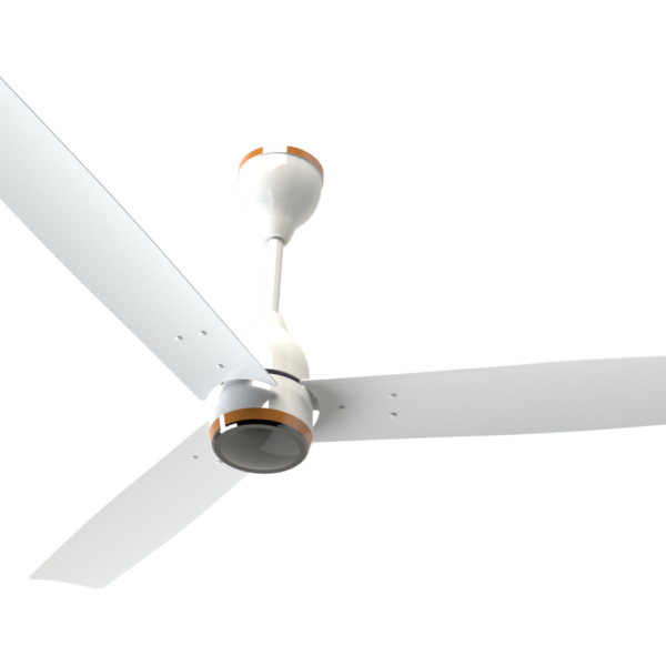 EcoVia BLDC Ceiling Fan with Smart Remote Control Fan, Energy Efficient BLDC Motor, Double Ball Bearing - Moonstone White