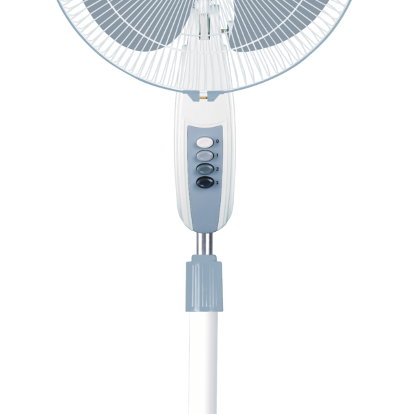Shakti Home Sky Flow Pedestal Fan with High Air Delivery, 400 mm Adjustable Pedestal Fan with 3-Speed Control – Height Adjustable Standing Fan, Wide Oscillation, Quiet Cooling with 2 Year Warranty